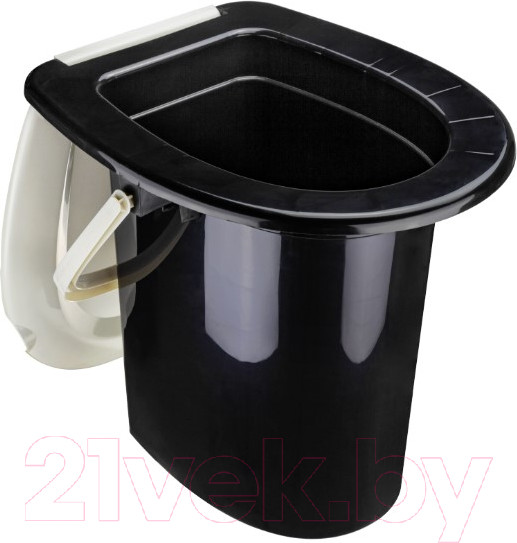 Изображение товара Ведро-туалет Idea М2459 (белый ротанг)