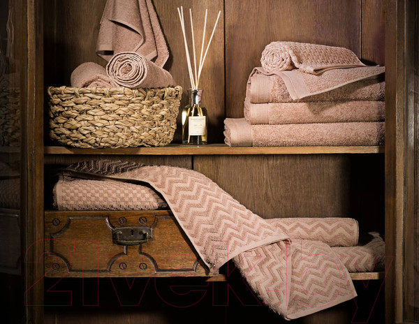 Изображение товара Полотенце Guten Morgen ПМкап-70-140 (капучино)