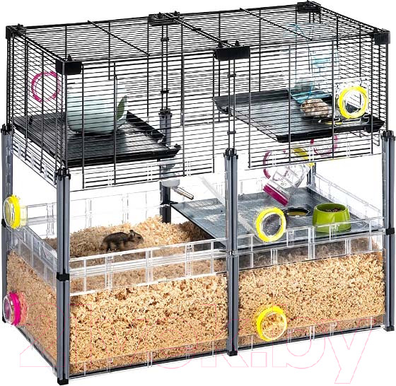 Изображение товара Клетка для грызунов Ferplast Multipla Hamster Crystal / 57007617