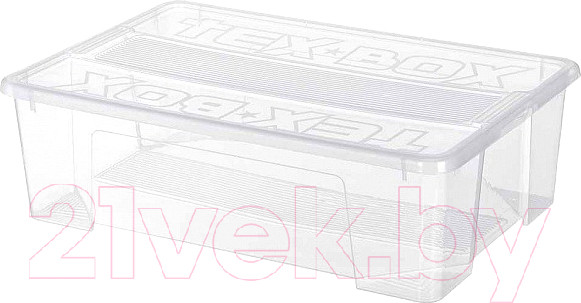 Изображение товара Контейнер для хранения Econova Tex-Box / 434207201 (28л, бесцветный)