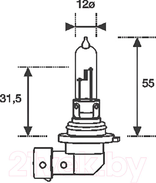 Изображение товара Автомобильная лампа Magneti Marelli 002577200000