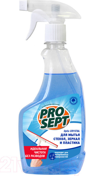 Изображение товара Средство для мытья стекол Prosept Optic Crystal (500мл)