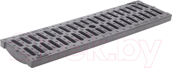 Изображение товара Решетка водоприемная Ecoteck 100 C250 / ДИ 15517000 (металлик)