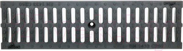 Изображение товара Решетка водоприемная Ecoteck 100 C250 / ДИ 15517000 (металлик)