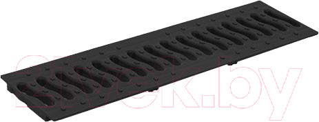 Изображение товара Решетка водоприемная Ecoteck Волна / ДИ 01905000 (черный)