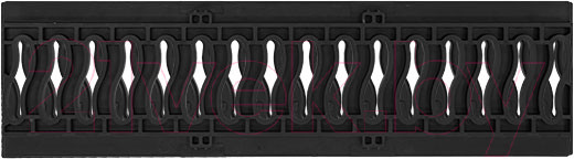 Изображение товара Решетка водоприемная Ecoteck Волна / ДИ 01905000 (черный)