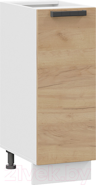 Изображение товара Шкаф-стол кухонный ТриЯ Детройт 1Н3 (белый/дуб крафт золотой)