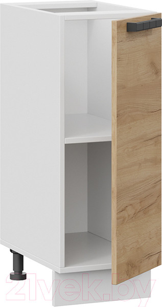 Изображение товара Шкаф-стол кухонный ТриЯ Детройт 1Н3 (белый/дуб крафт золотой)