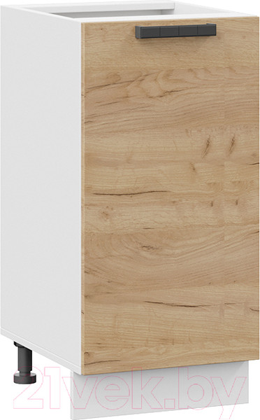 Изображение товара Шкаф-стол кухонный ТриЯ Детройт 1Н4 (белый/дуб крафт золотой)