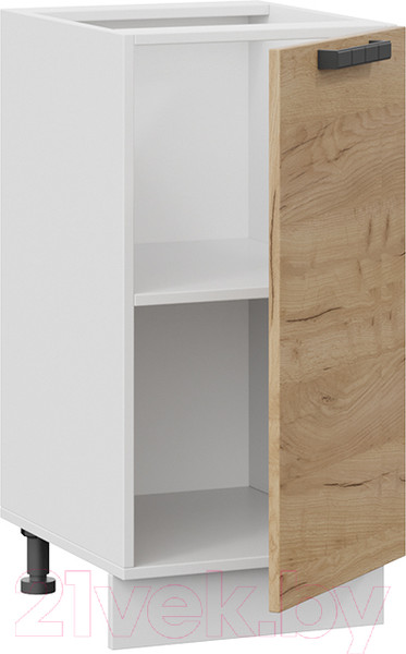 Изображение товара Шкаф-стол кухонный ТриЯ Детройт 1Н4 (белый/дуб крафт золотой)