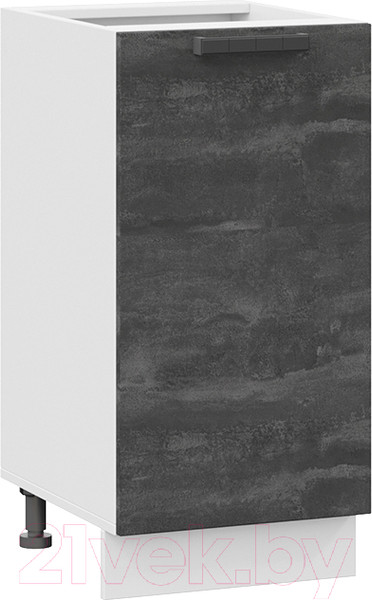 Изображение товара Шкаф-стол кухонный ТриЯ Детройт 1Н4 (белый/угольный камень)