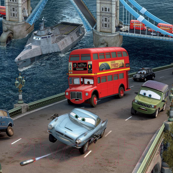 Изображение товара Фотообои листовые Citydecor Тачки (200x140)