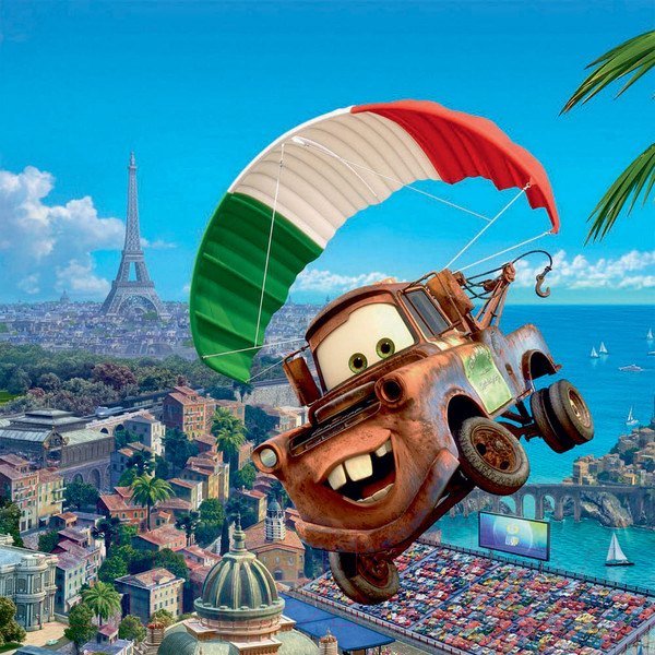 Изображение товара Фотообои листовые Citydecor Тачки (300x150)