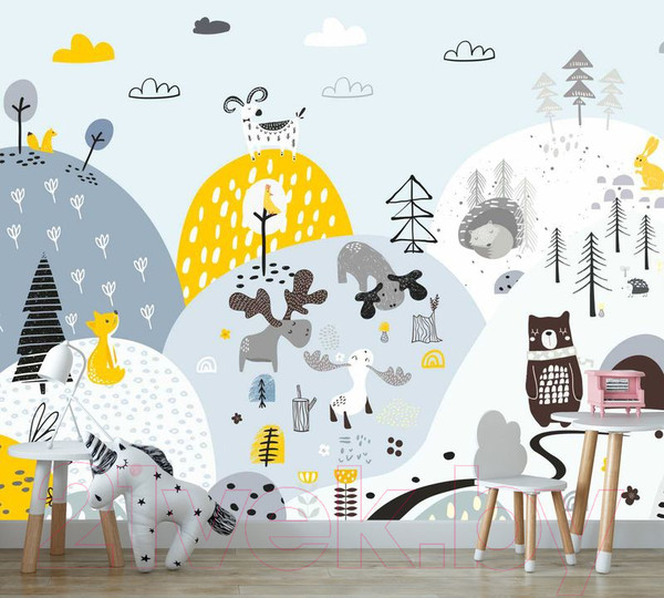 Изображение товара Фотообои листовые Citydecor Детский сюжет (300x150)