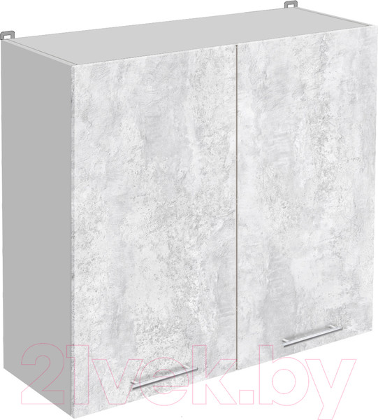 Изображение товара Шкаф навесной для кухни Артём-Мебель 800мм СН-114.29 (ДСП бетон спаркс лайт)