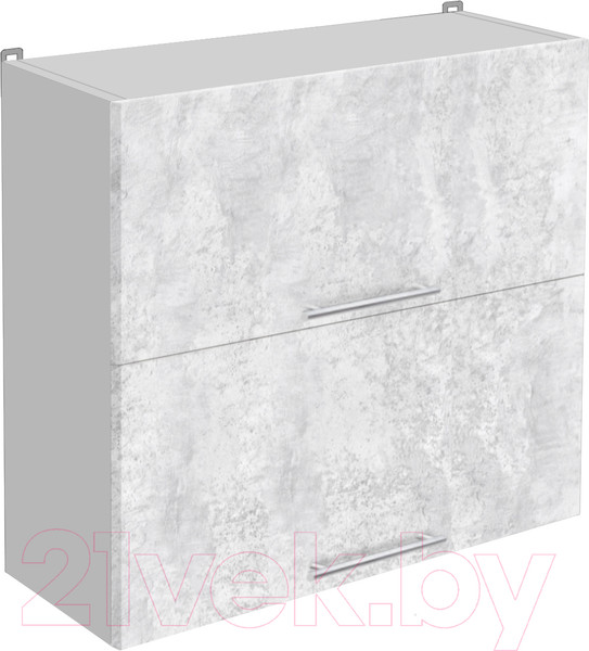 Изображение товара Шкаф навесной для кухни Артём-Мебель 800мм СН-114.34 (ДСП бетон спаркс лайт)