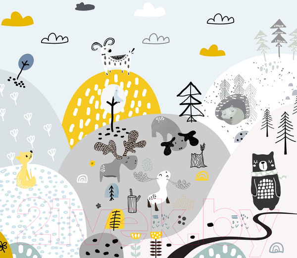 Изображение товара Фотообои листовые Citydecor Детский сюжет (300x260)