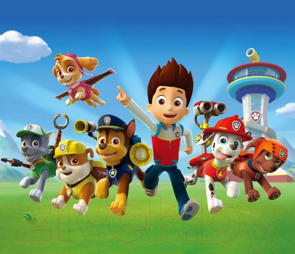 Изображение товара Фотообои листовые Citydecor Вперед патруль (300x260)