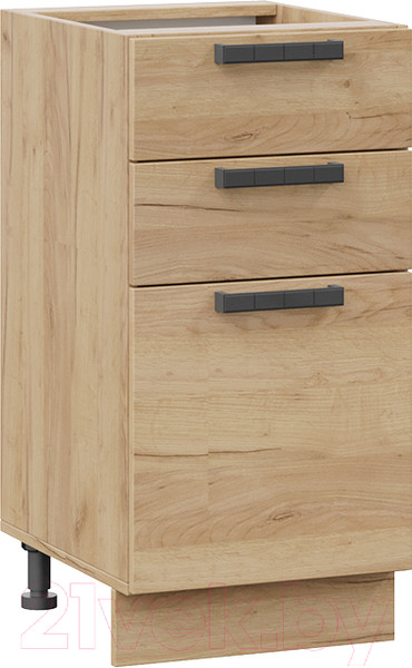 Изображение товара Шкаф-стол кухонный ТриЯ Детройт 1Н4Я3 (дуб крафт золотой)