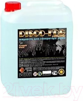 Изображение товара Жидкость для генератора дыма Disco Fog Premium (5л)