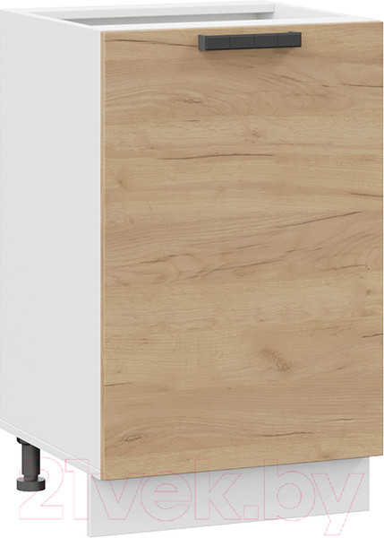 Изображение товара Шкаф-стол кухонный ТриЯ Детройт 1Н5  (белый/дуб крафт золотой)