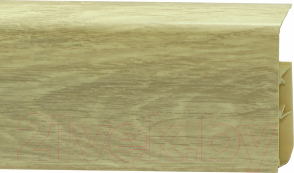 Изображение товара Плинтус Winart Quadro 306 80мм Дуб Эйфель (2.2м, со съемной панелью)