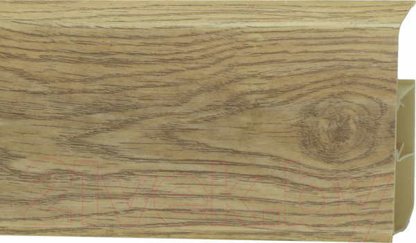 Изображение товара Плинтус Winart Quadro 308 80мм Дуб Ириска (2.2м, со съемной панелью)