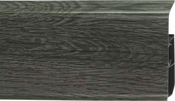 Изображение товара Плинтус Winart Quadro 313 80мм Дуб Элинга (2.2м, со съемной панелью)