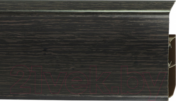 Изображение товара Плинтус Winart Quadro 325 80мм Венге Цаво (2.2м, со съемной панелью)