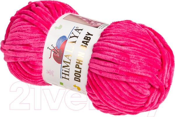 Изображение товара Пряжа для вязания Himalaya Dolphin Baby 80314 (малиновый)