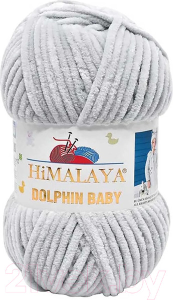 Изображение товара Пряжа для вязания Himalaya Dolphin Baby 80325 (светло-серый)