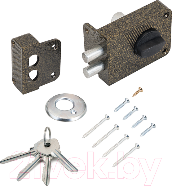 Изображение товара Замок накладной Зенит ЗН1-3 (бронза)