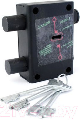 Изображение товара Замок накладной Зенит Челябинск РИФ1 Классик (черный)