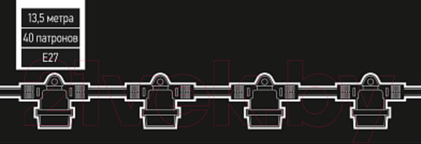 Изображение товара Садовая гирлянда JAZZway 5040564