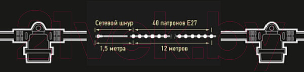Изображение товара Садовая гирлянда JAZZway 5040564