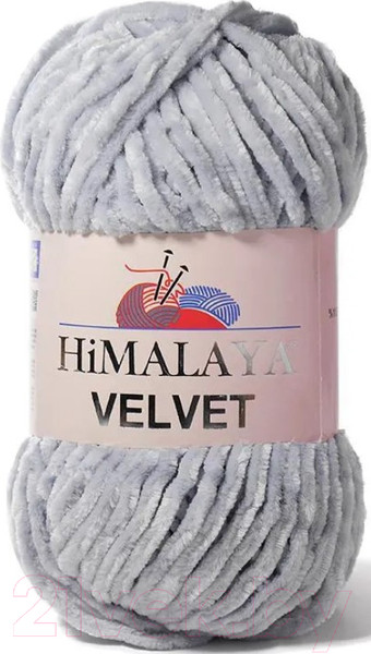 Изображение товара Пряжа для вязания Himalaya Velvet 90025 (светло-серый)
