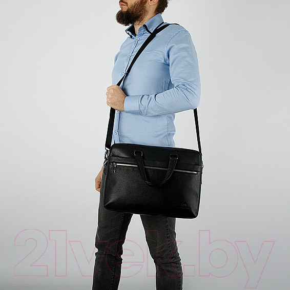 Изображение товара Сумка Francesco Molinary 356-Q8222-8-BLK (черный)