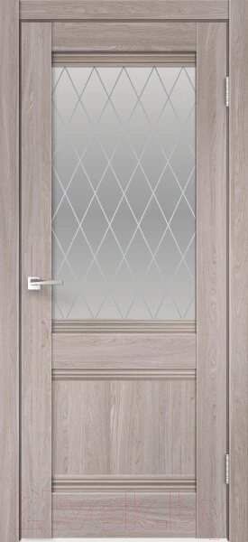 Изображение товара Дверь межкомнатная Velldoris Eco Flex City 22 80x200 (дуб анкор нордик/ромб малый)