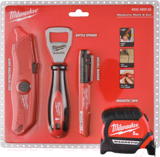 Изображение товара Универсальный набор инструментов Milwaukee 4932480553
