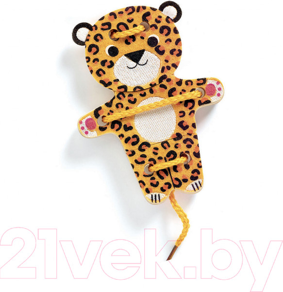 Изображение товара Развивающая игра Djeco Шнуровка-животные / 01669