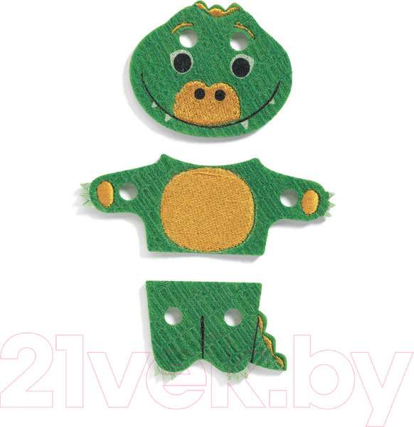 Изображение товара Развивающая игра Djeco Шнуровка-животные / 01669