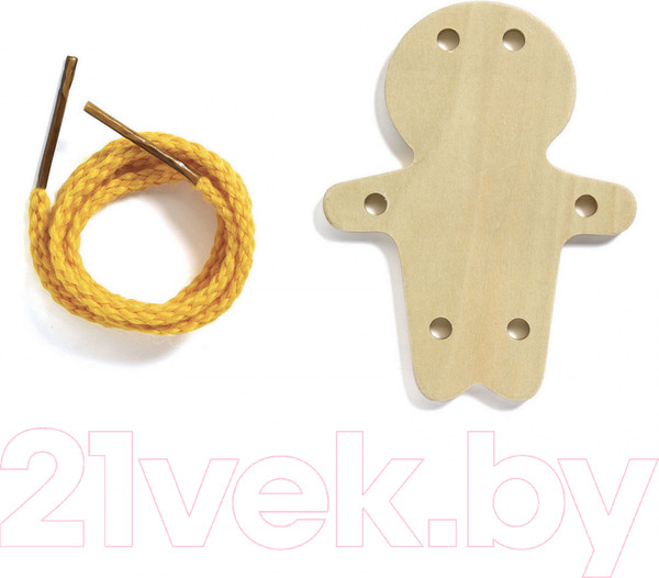 Изображение товара Развивающая игра Djeco Шнуровка-животные / 01669