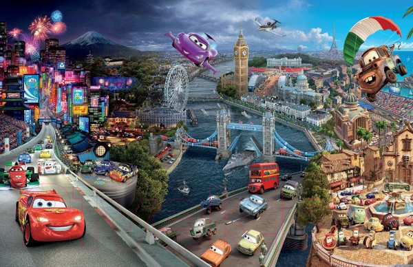 Изображение товара Фотообои листовые Citydecor Тачки (400x260)