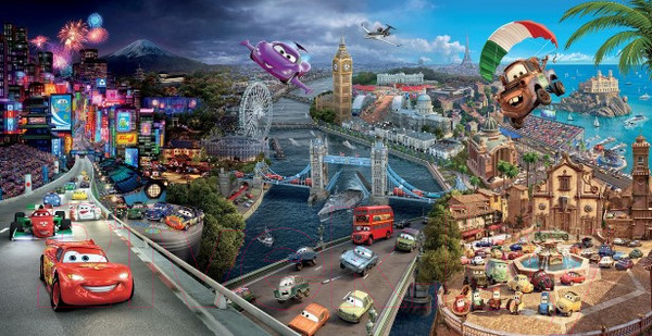 Изображение товара Фотообои листовые Citydecor Тачки (500x260)