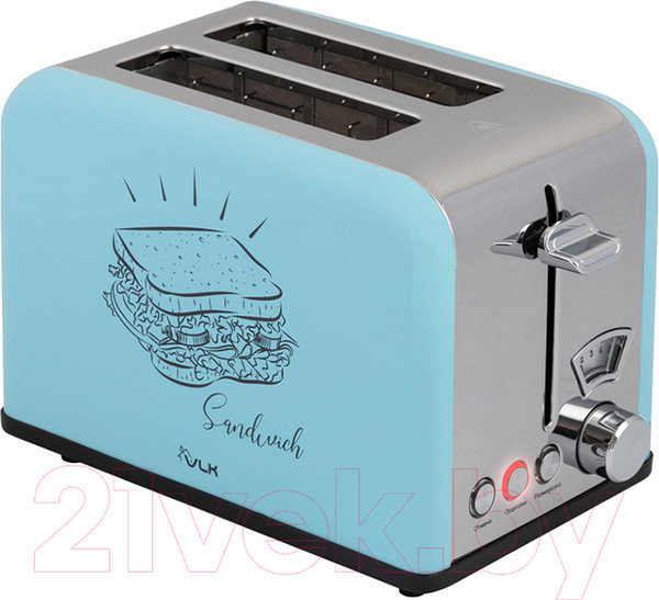 Изображение товара Тостер VLK Palermo 100 (голубой)
