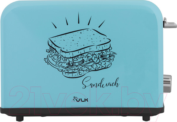 Изображение товара Тостер VLK Palermo 100 (голубой)