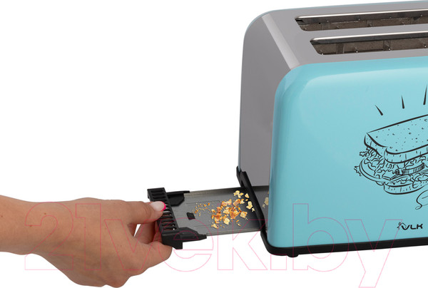 Изображение товара Тостер VLK Palermo 100 (голубой)