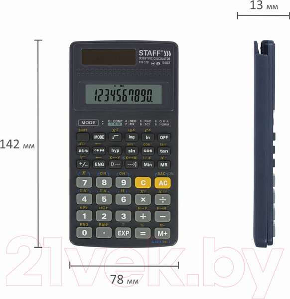 Изображение товара Калькулятор Staff STF-310 / 250279