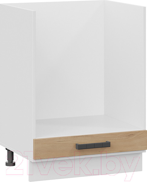 Изображение товара Шкаф под духовку ТриЯ Детройт 1Н6Б (белый/дуб крафт золотой)