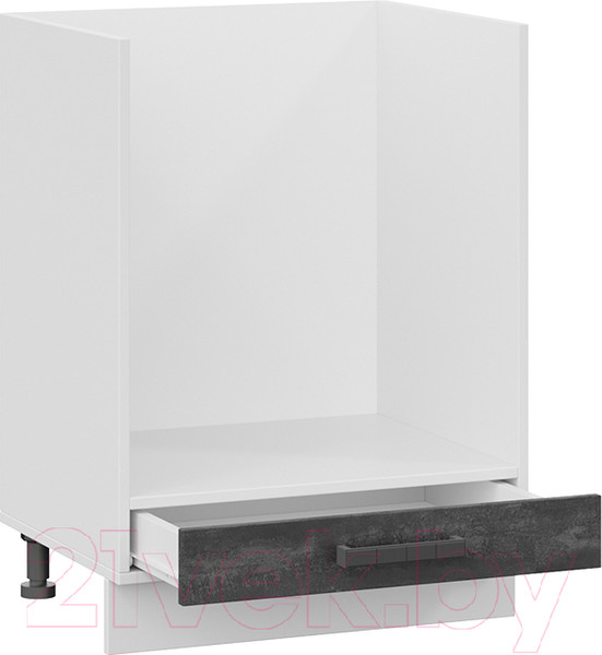 Изображение товара Шкаф под духовку ТриЯ Детройт 1Н6Б (белый/угольный камень)